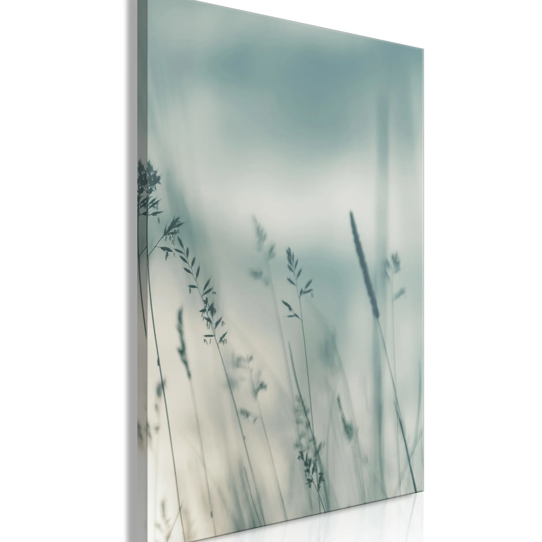 Kunstdruck auf Leinwand 'Tall Grasses Vertical'