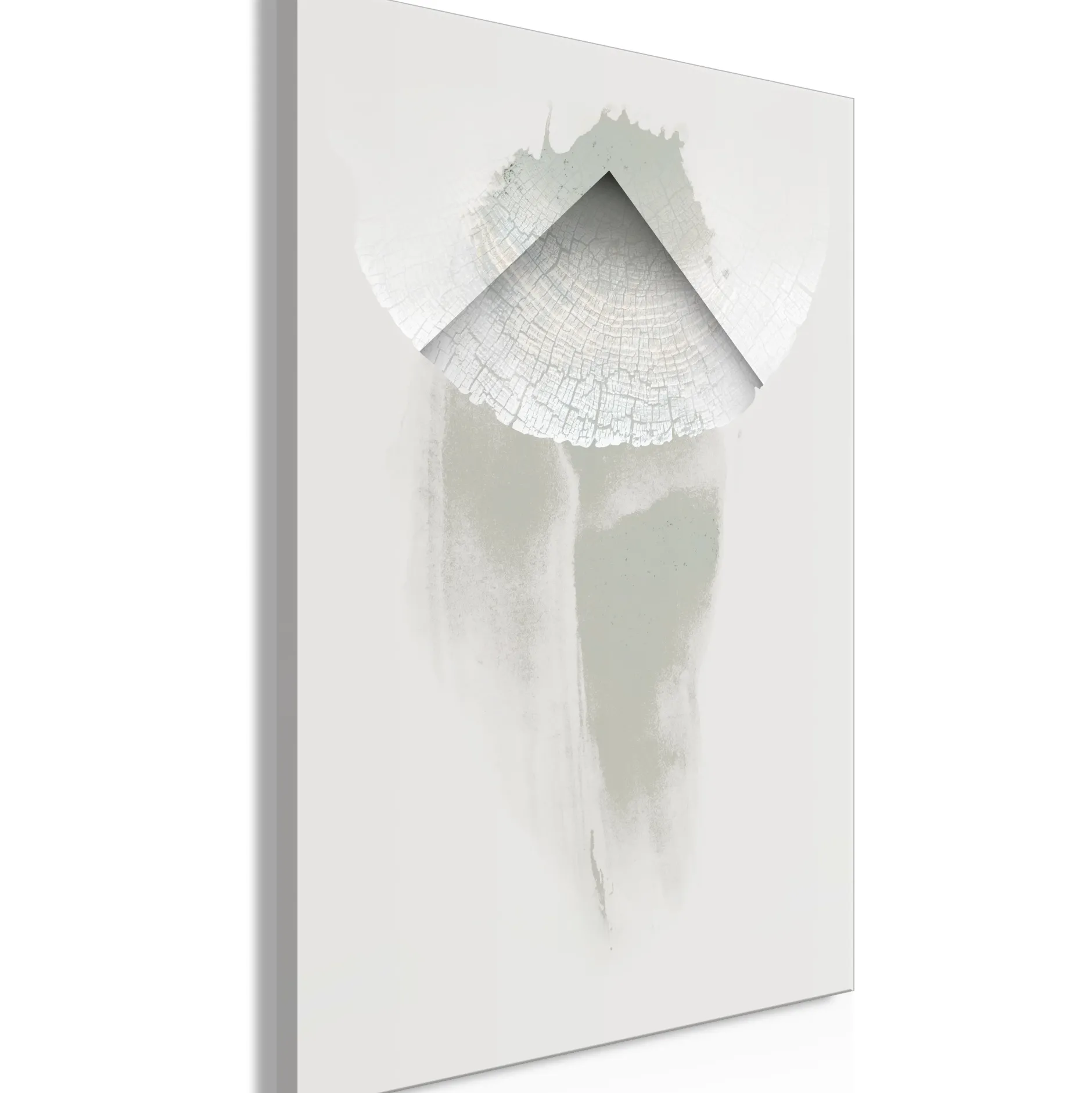 Kunstdruck auf Leinwand 'The Beginning Vertical'