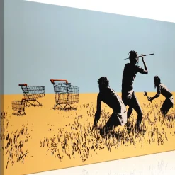 Kunstdruck auf Leinwand 'Trolley Hunters Wide'