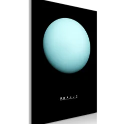 Kunstdruck auf Leinwand 'Uranus Vertical'