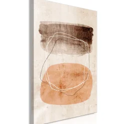 Kunstdruck auf Leinwand 'Vibrating Figures Vertical'