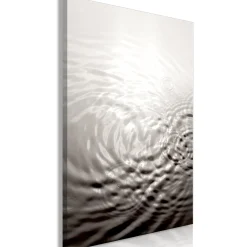 Kunstdruck auf Leinwand 'Water Surface Vertical'
