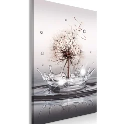Kunstdruck auf Leinwand 'Wind Drops Vertical'