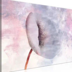 Kunstdruck auf Leinwand 'Windy Flower Wide'