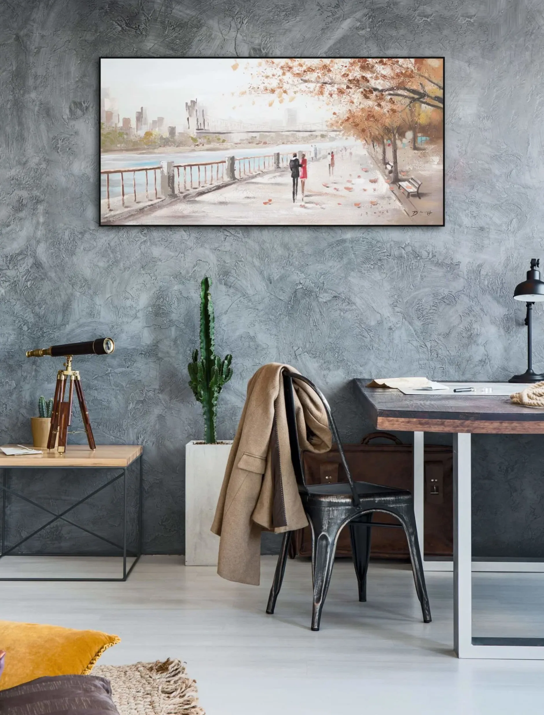 Kunstdruck 'Autumn Walk'