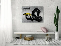 Kunstdruck 'Banksy's Banana Joy'