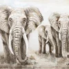 Kunstdruck 'Big Family'