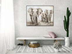 Kunstdruck 'Big Family'
