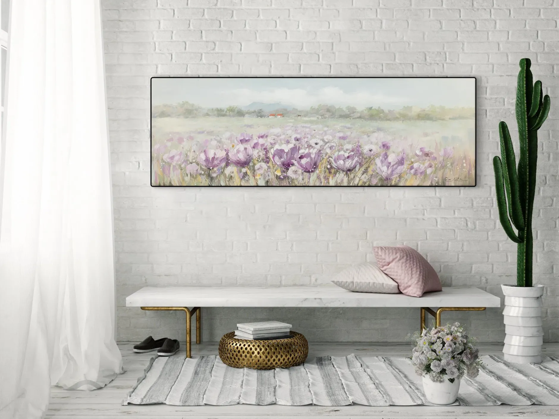 Kunstdruck 'Blühender Sommer'