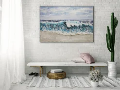 Kunstdruck 'Breaking Waves'