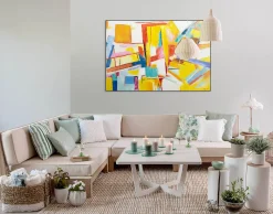 Kunstdruck 'Bunte Illusion'