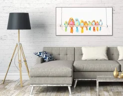 Kunstdruck 'Bunte Truppe'