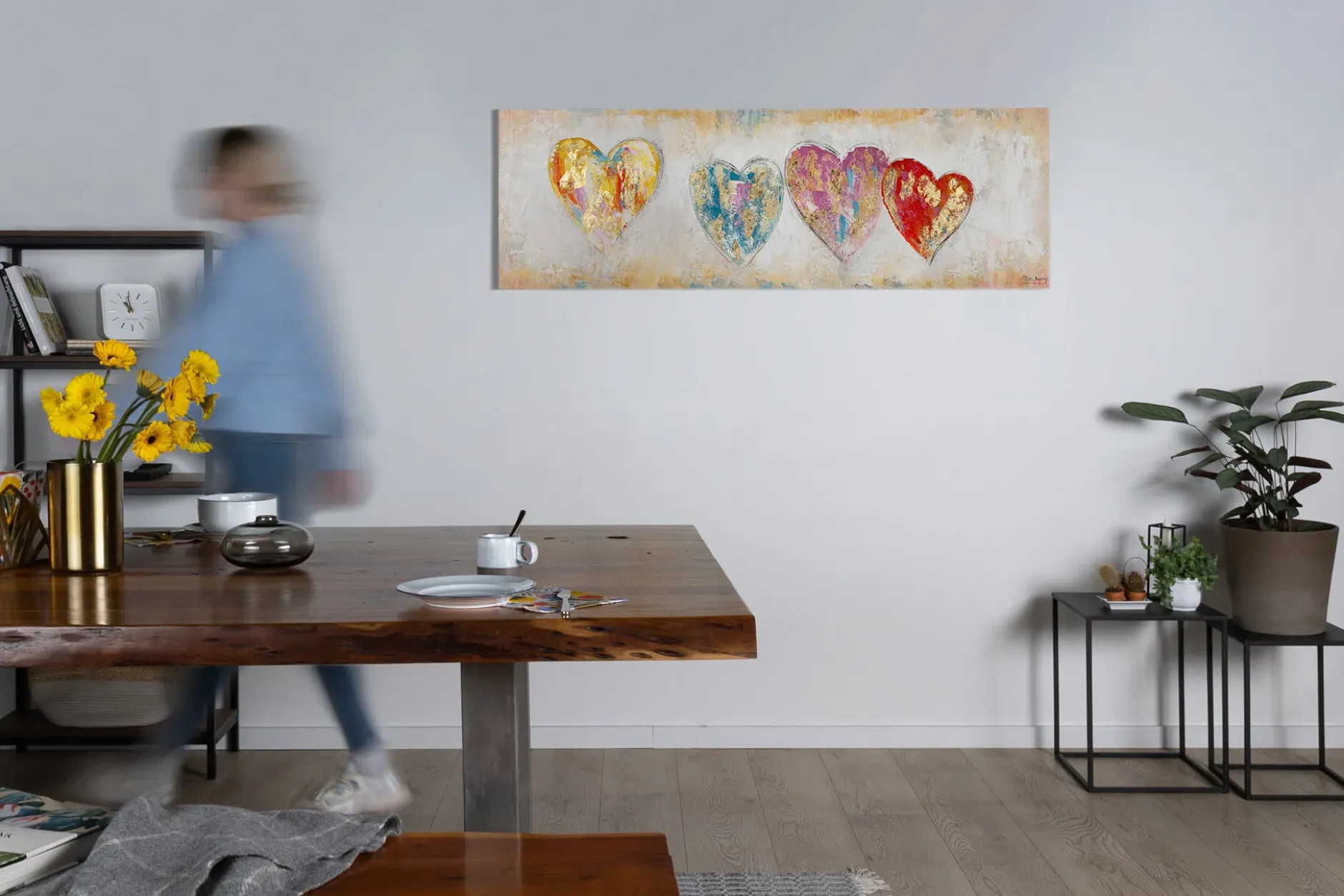 Kunstdruck 'Color My Heart'