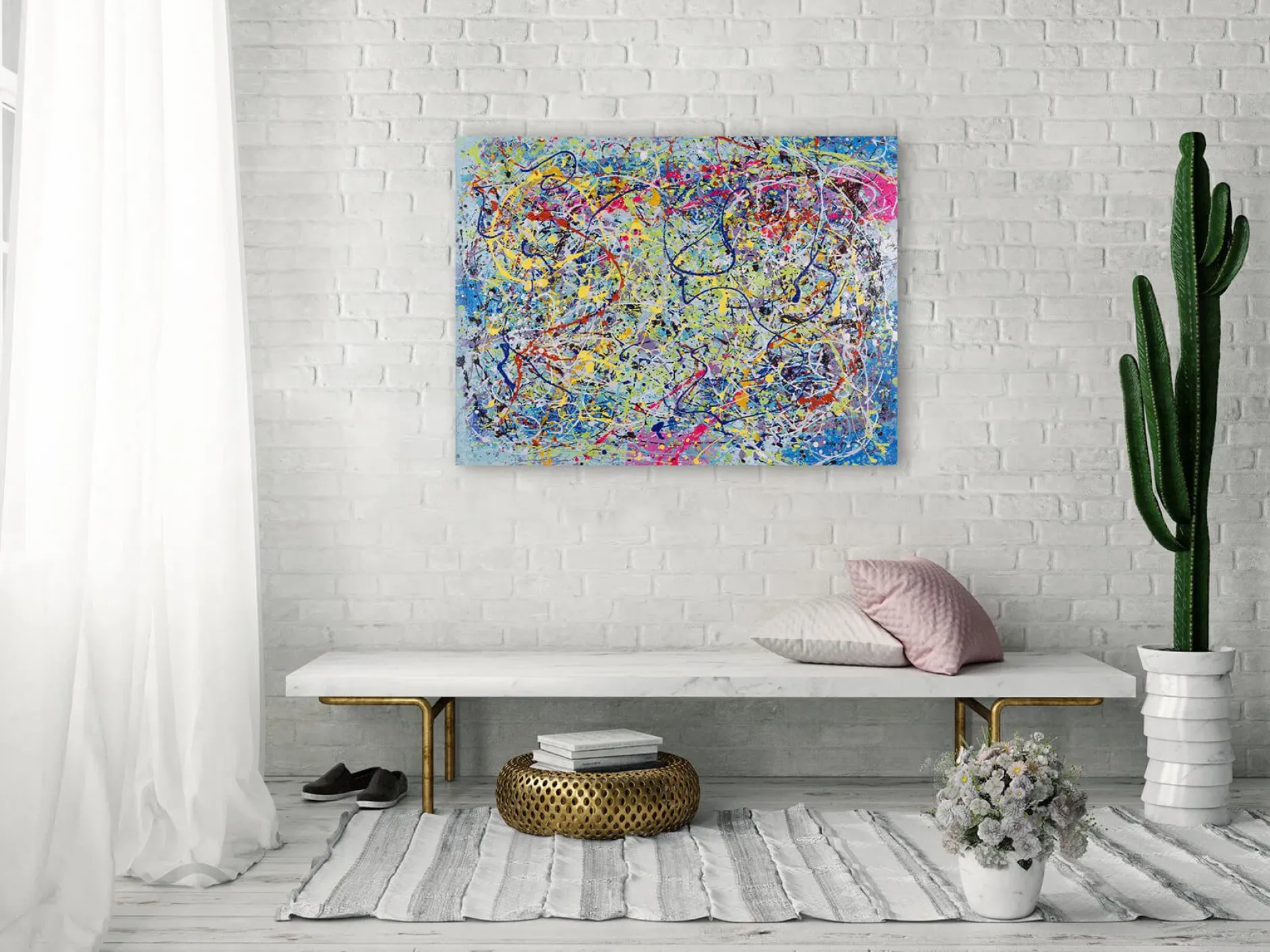 Kunstdruck 'Colourful Ideas'