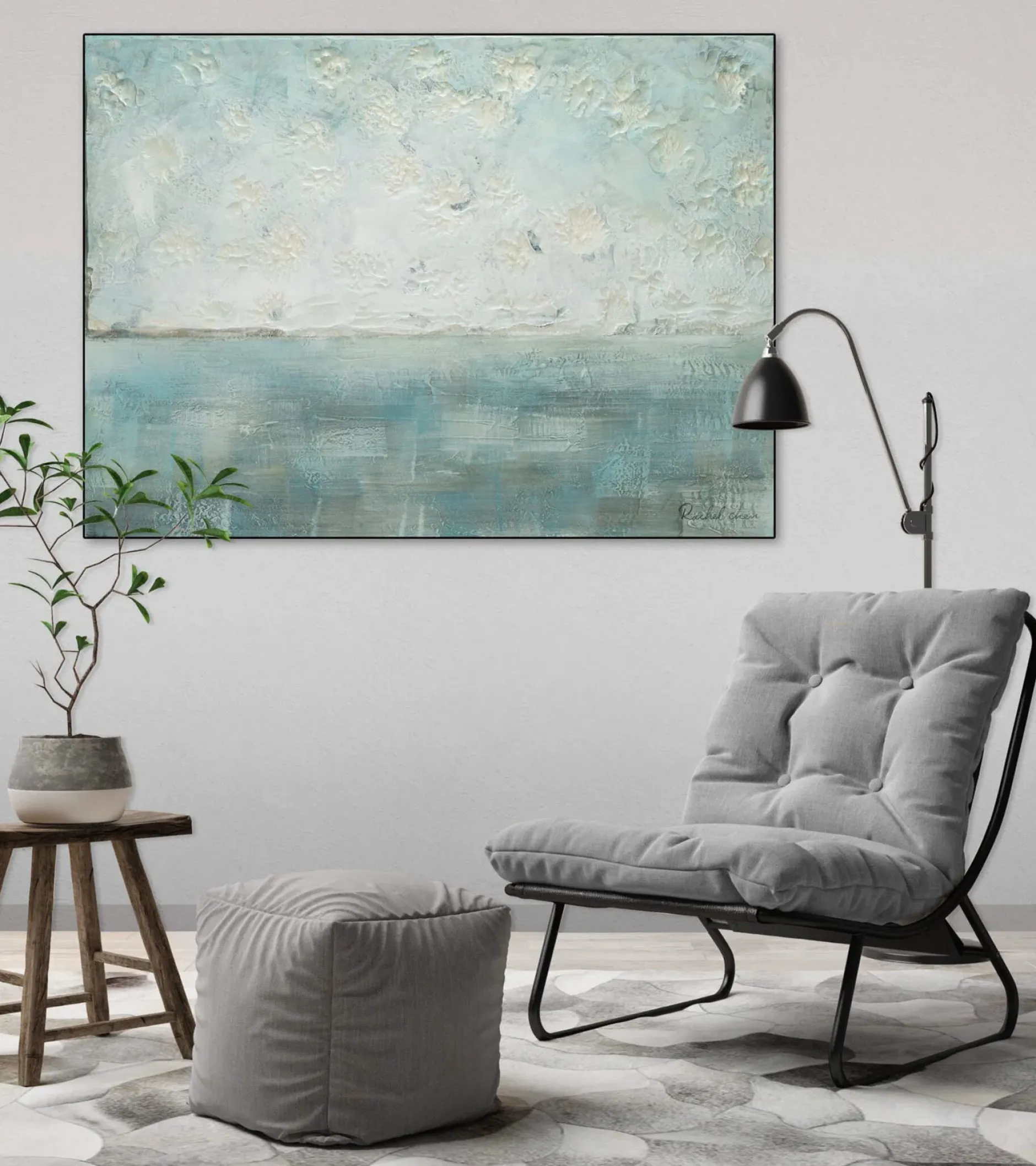 Kunstdruck 'Der ewige Ozean'