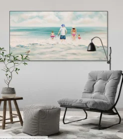 Kunstdruck 'Familienzeit'