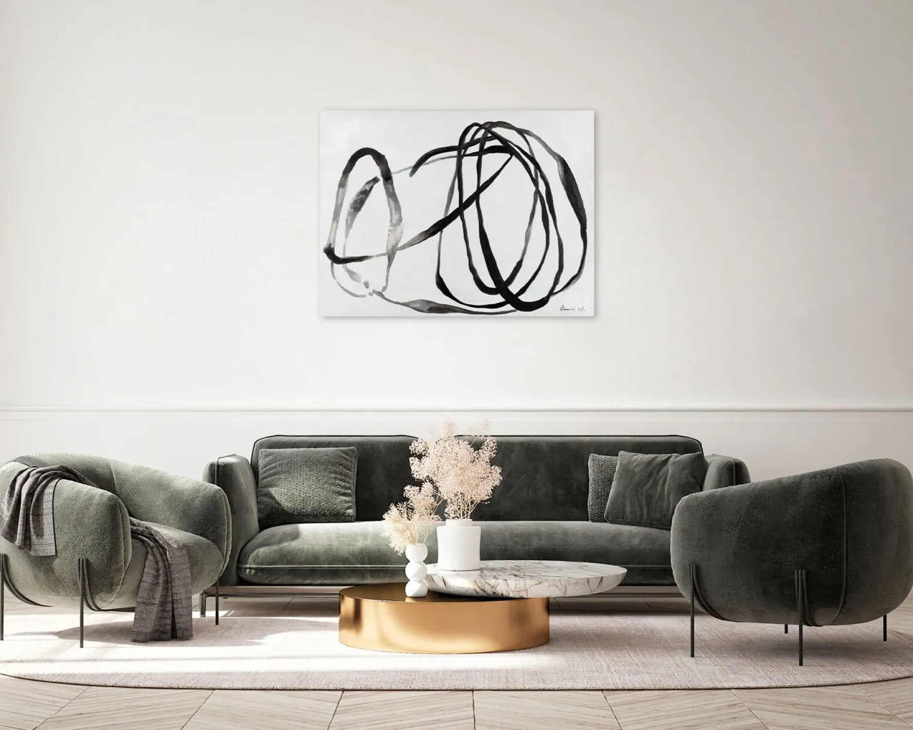 Kunstdruck 'Flight of Thought'