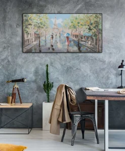 Kunstdruck 'Frühling in Paris'