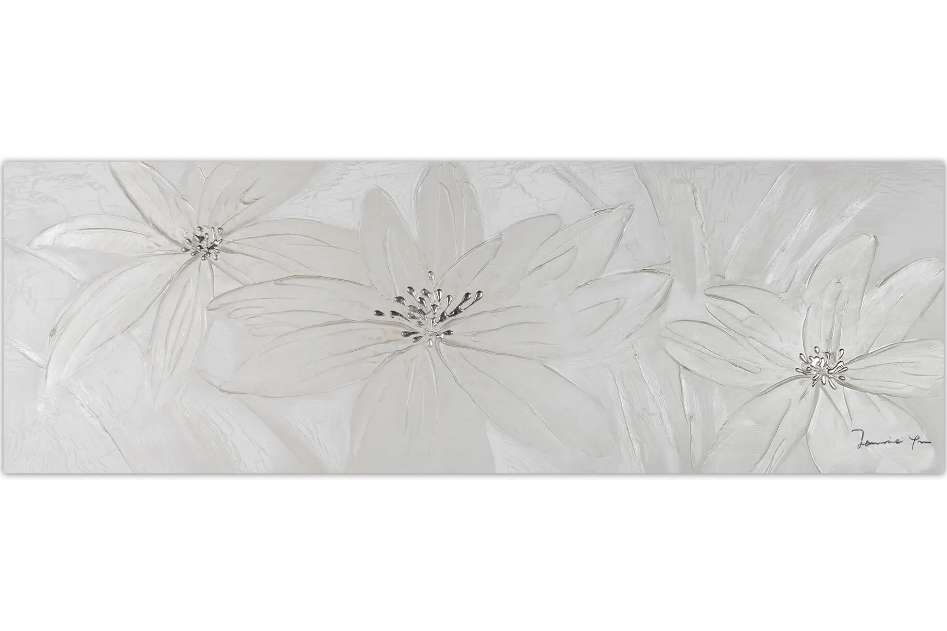 Kunstdruck 'Frozen Flowers'