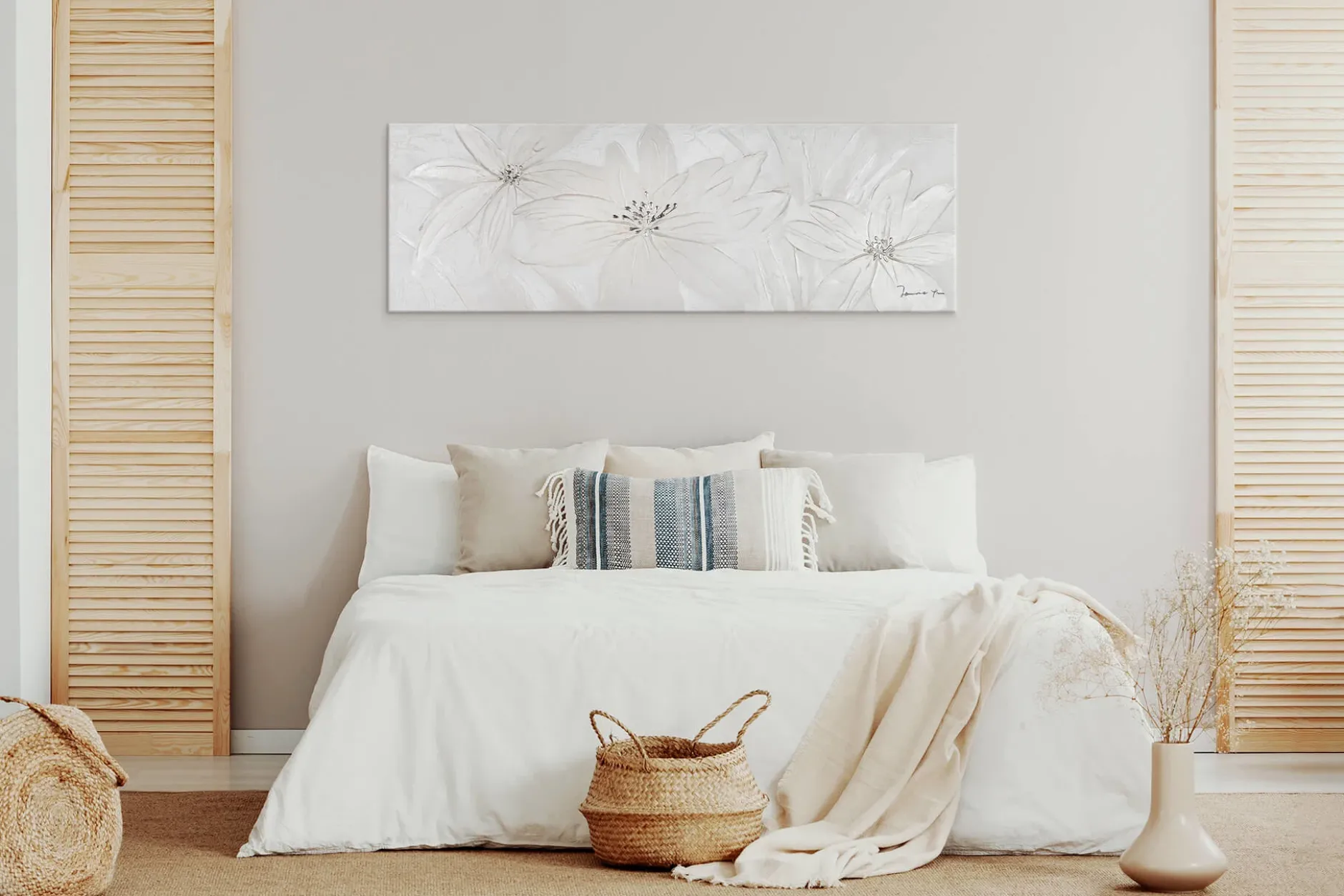Kunstdruck 'Frozen Flowers'
