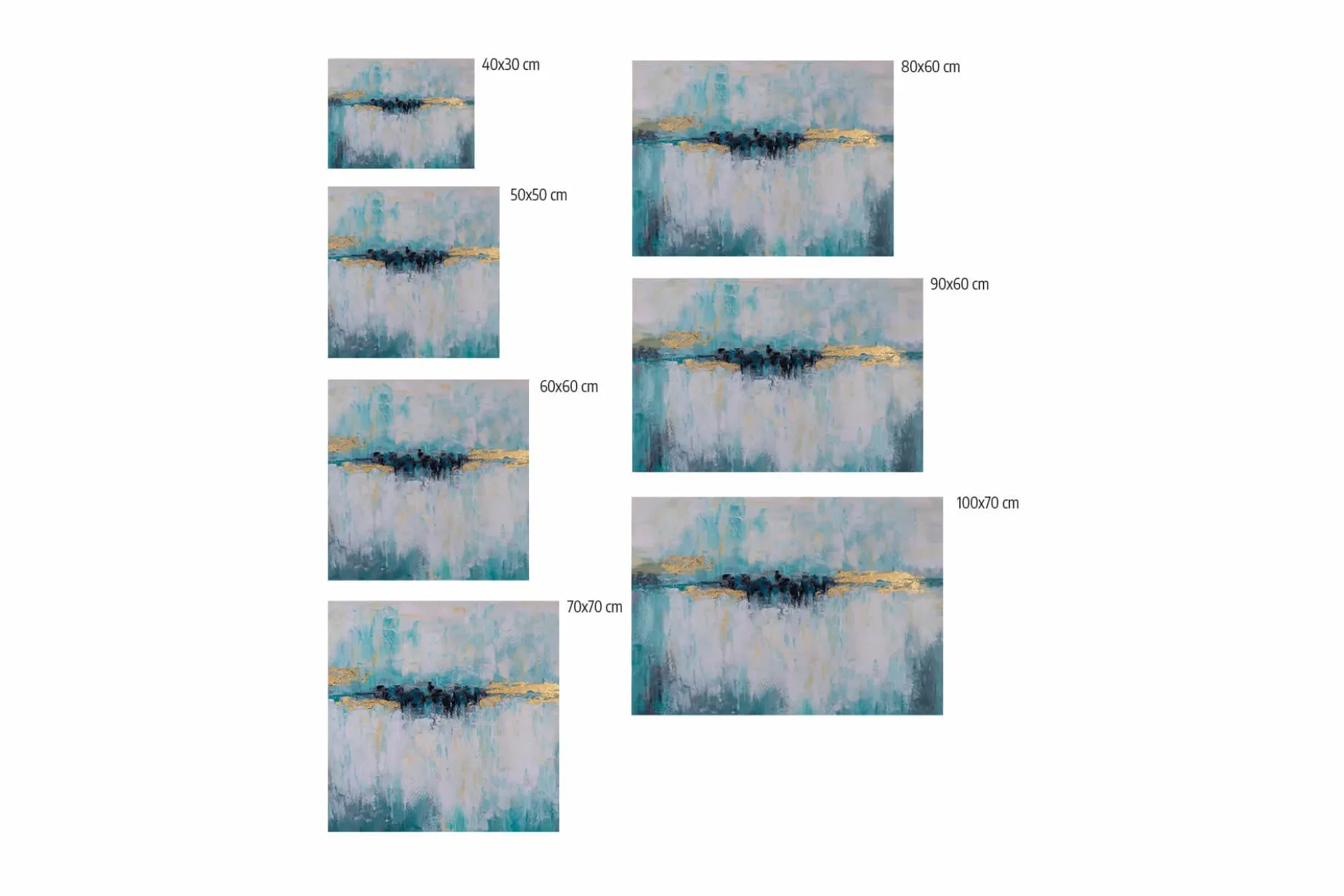 Kunstdruck 'Geheimnis des Wassers'