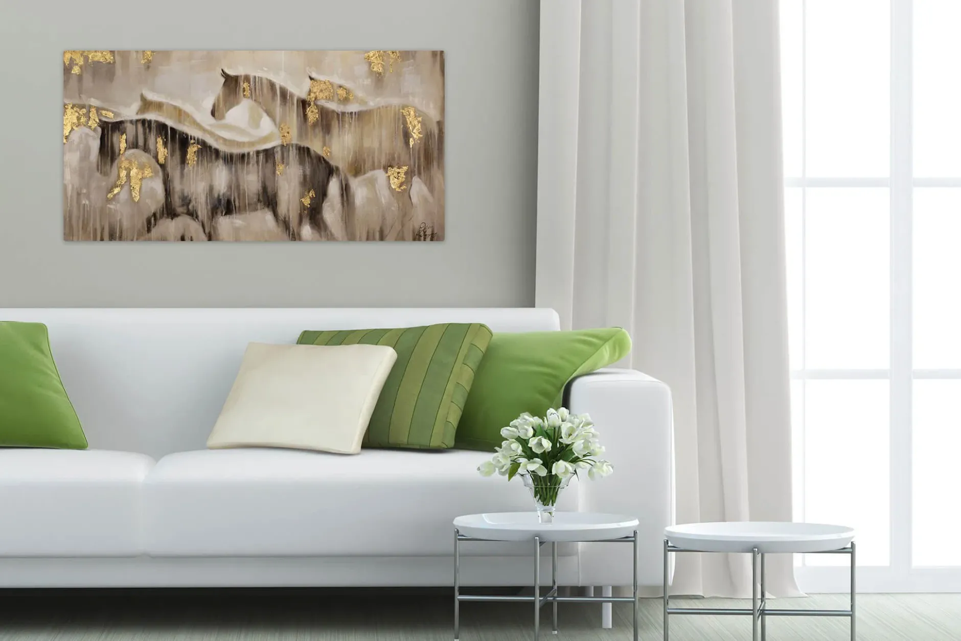 Kunstdruck 'Gemeinsam ans Ziel'