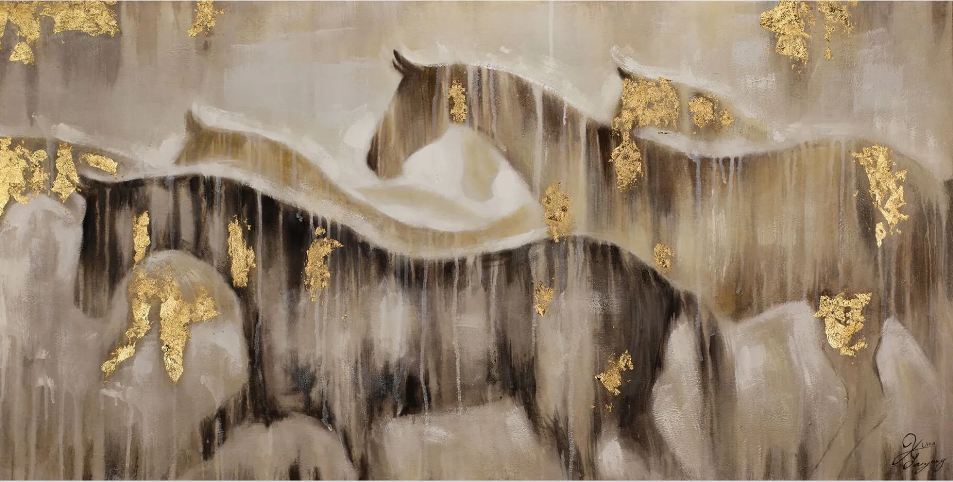 Kunstdruck 'Gemeinsam ans Ziel'