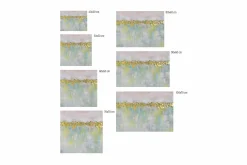 Kunstdruck 'Idyllic Waterlilies'