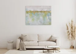 Kunstdruck 'Idyllic Waterlilies'