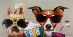 Kunstdruck 'Kiki, Jack und Matt'