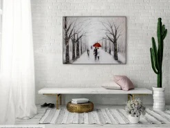 Kunstdruck 'Kiss in the Snow'