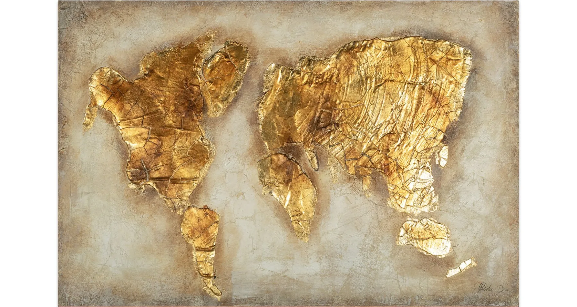 Kunstdruck 'Kostbarer Planet'