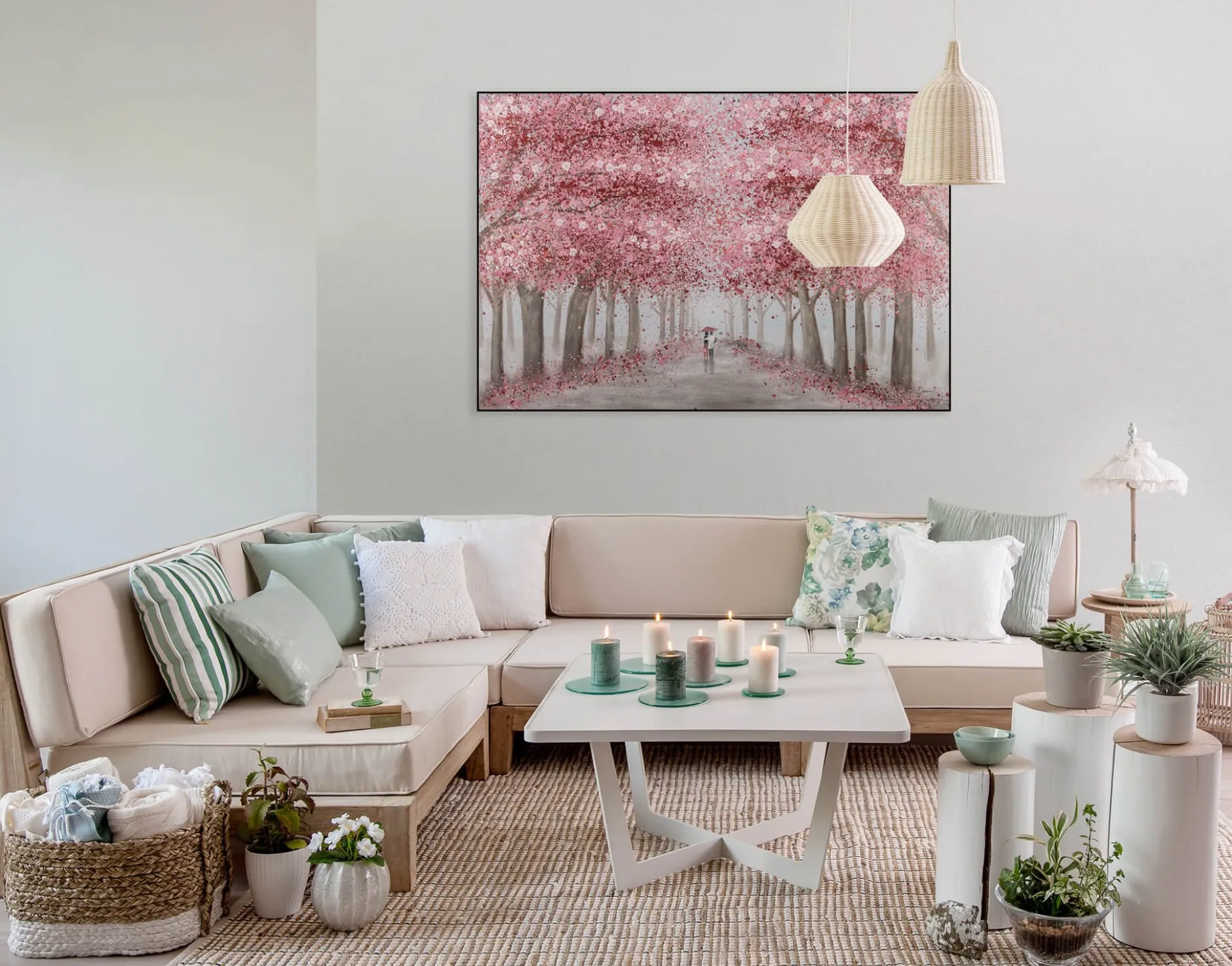 Kunstdruck 'Kraft der Liebe'