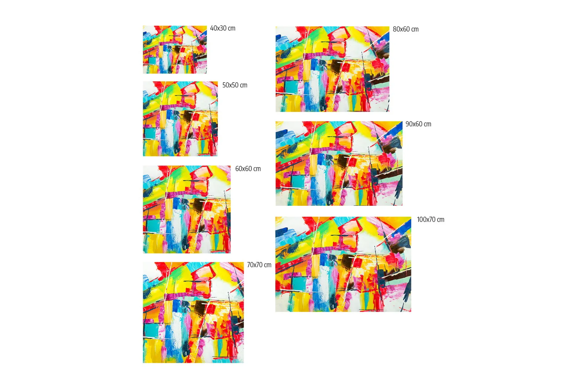 Kunstdruck 'Kreatives Potpourri'