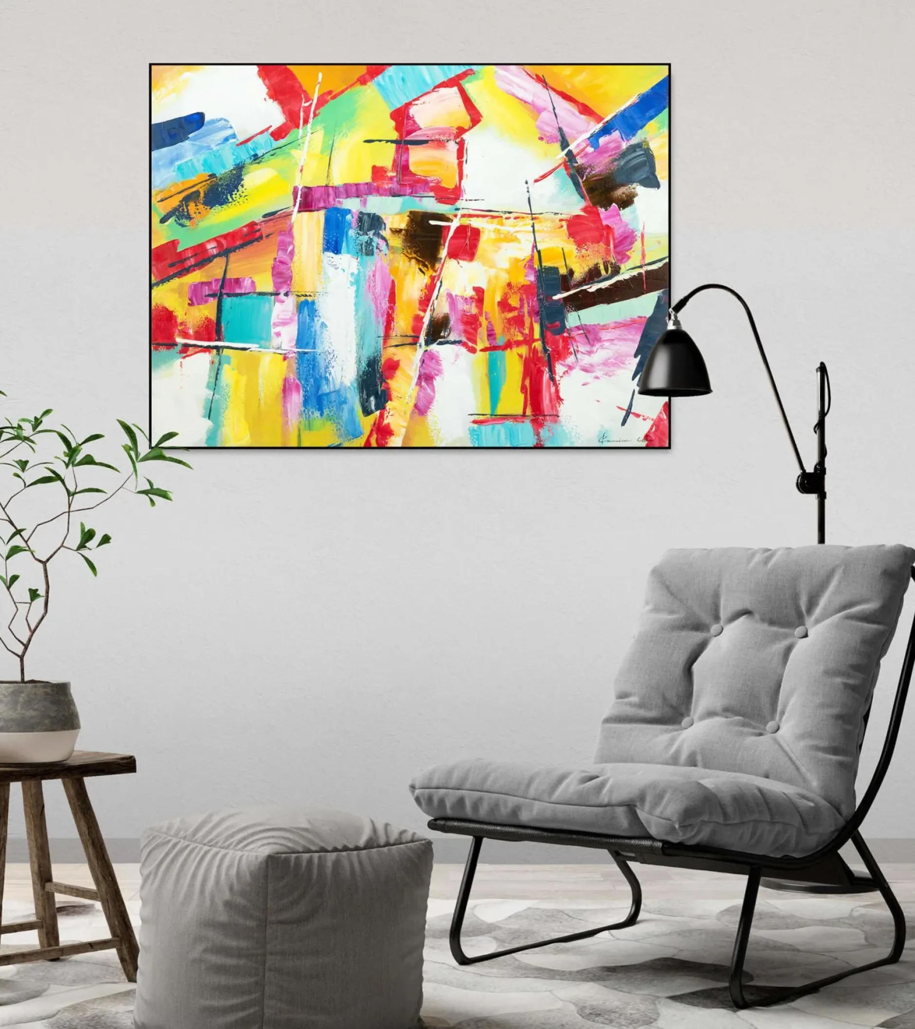 Kunstdruck 'Kreatives Potpourri'