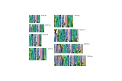 Kunstdruck 'Kunterbunte Ära'