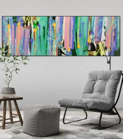 Kunstdruck 'Kunterbunte Ära'