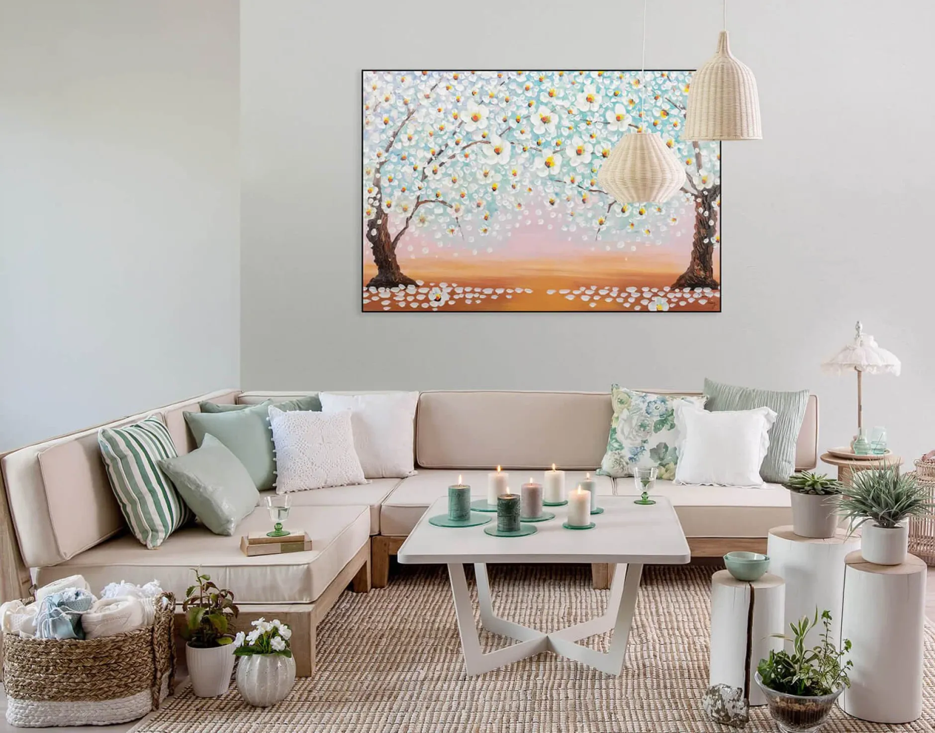 Kunstdruck 'Lauer Sommerabend'