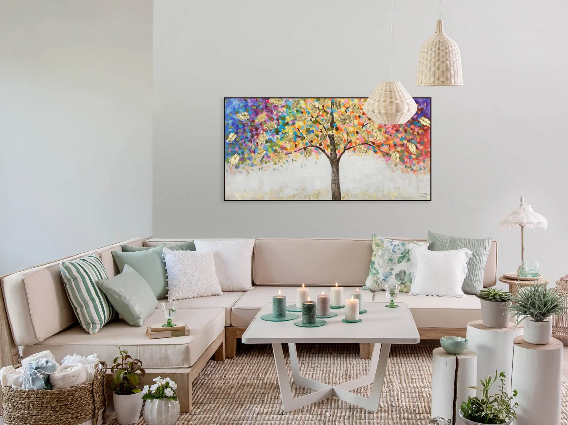Kunstdruck 'Locus Amoenus'