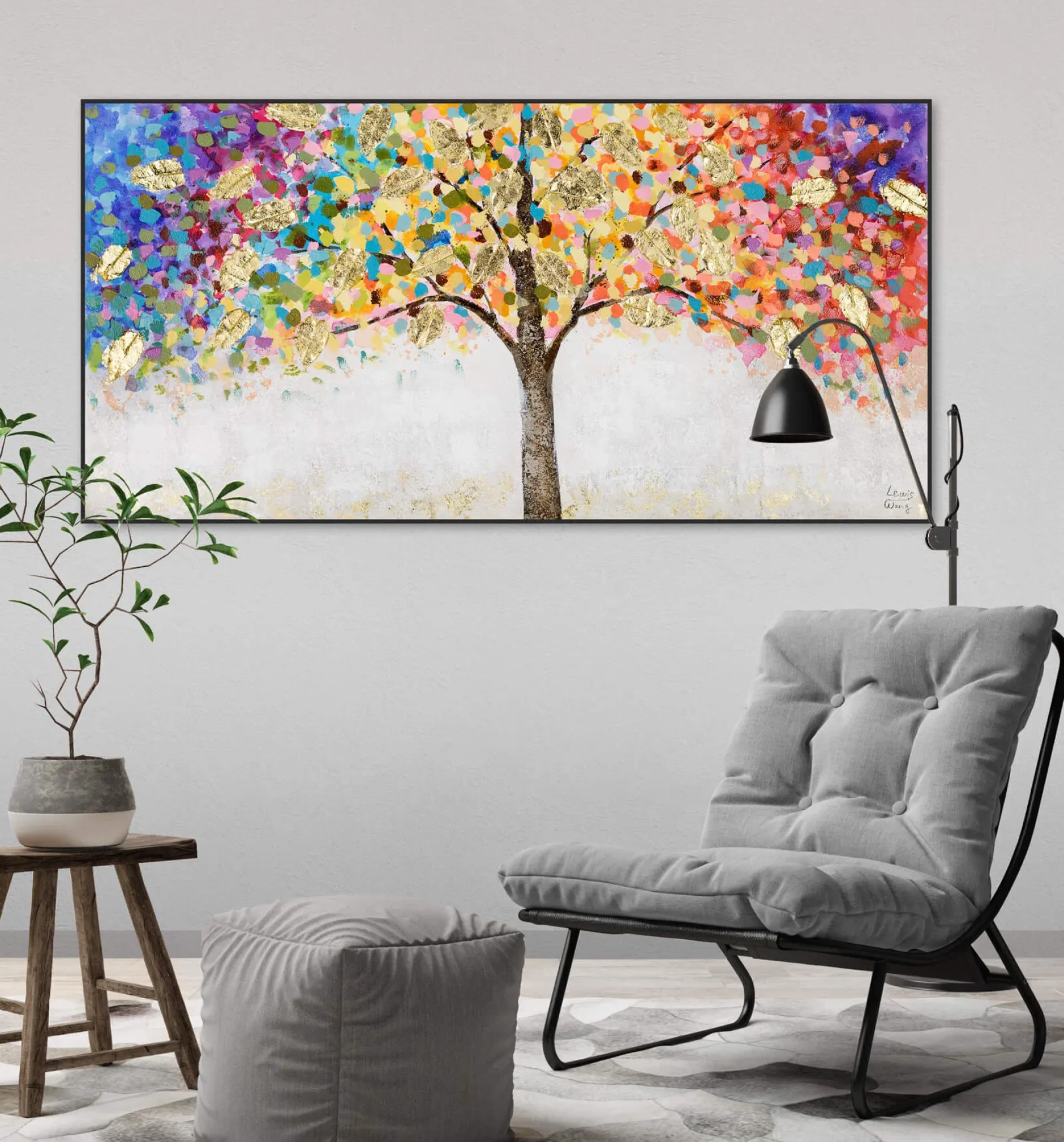 Kunstdruck 'Locus Amoenus'