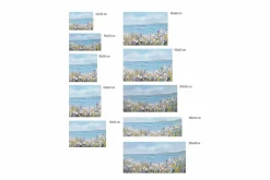 Kunstdruck 'Malerisches Paradies'