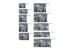 Kunstdruck 'Massive Mountains'