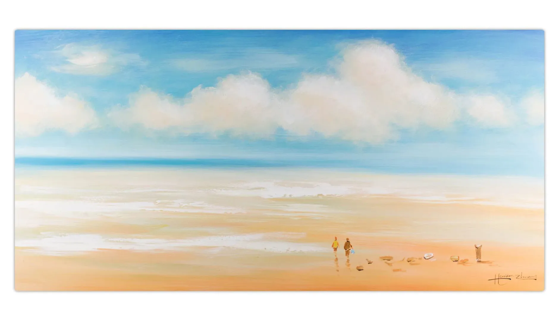 Kunstdruck 'Melodie der Meere'