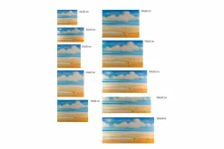 Kunstdruck 'Melodie der Meere'