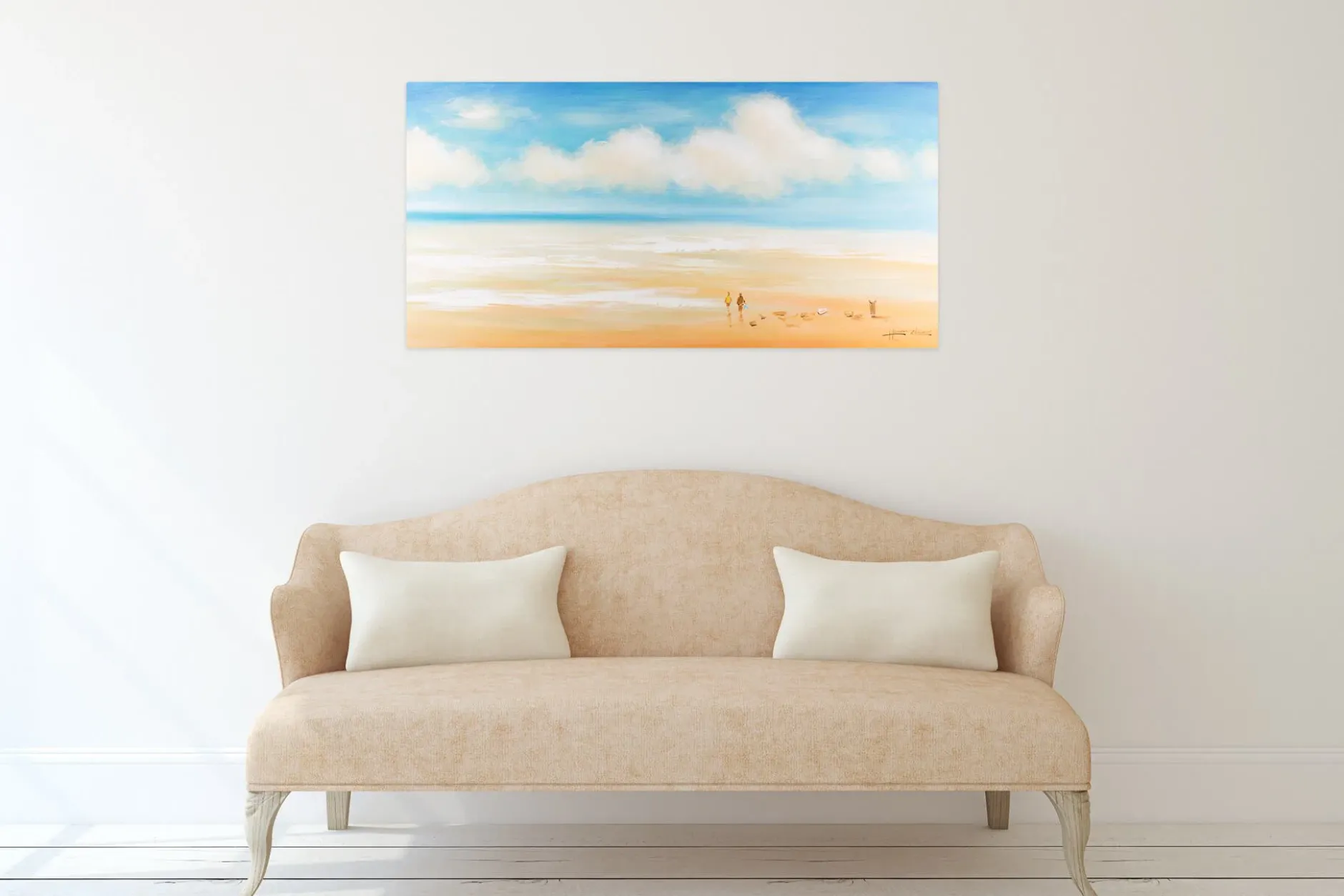 Kunstdruck 'Melodie der Meere'
