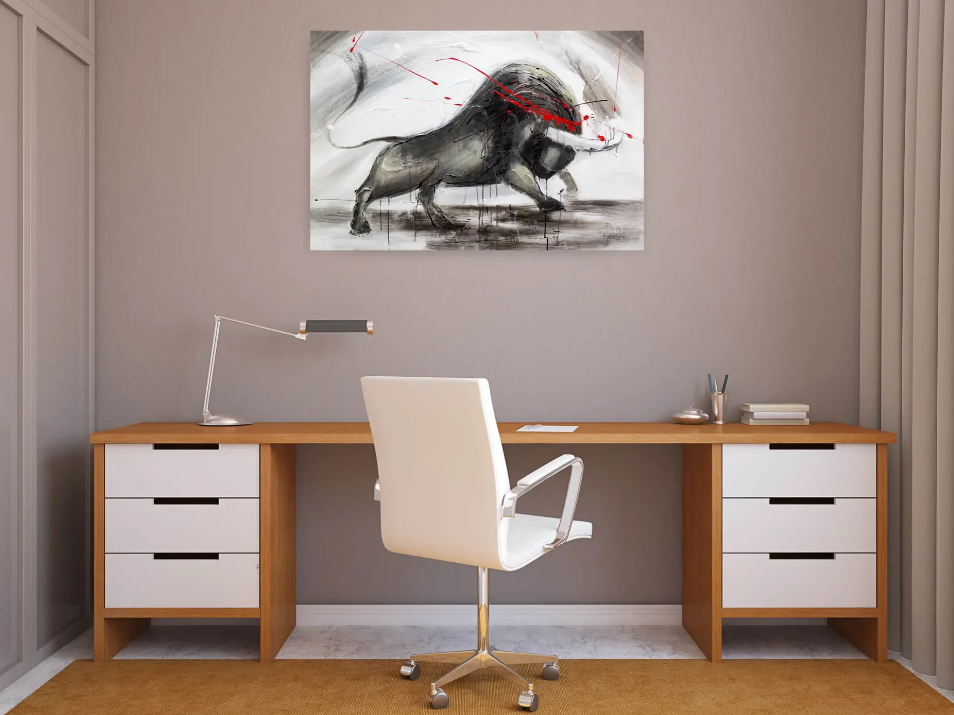 Kunstdruck 'Mit Ehre und Stolz'