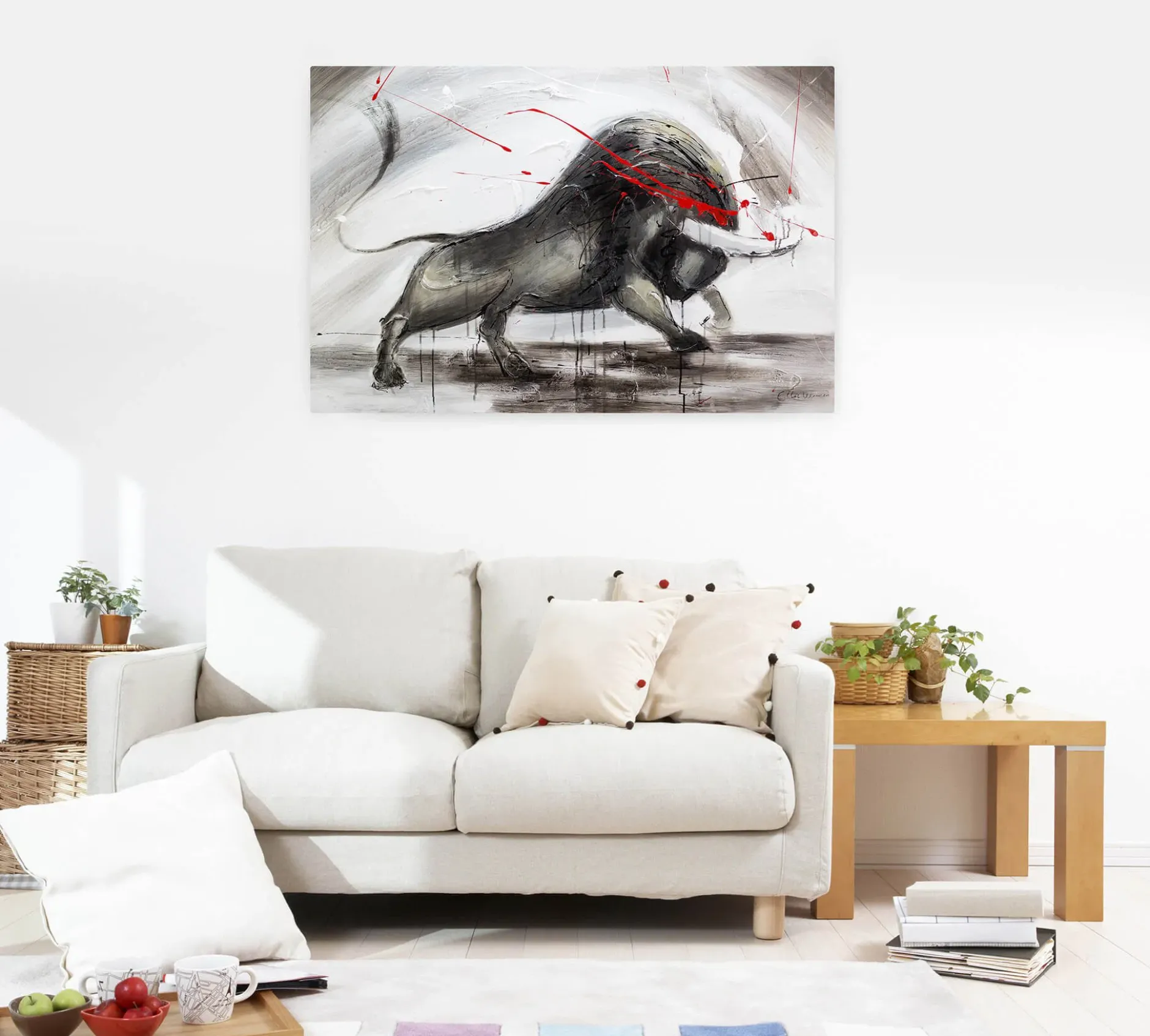 Kunstdruck 'Mit Ehre und Stolz'
