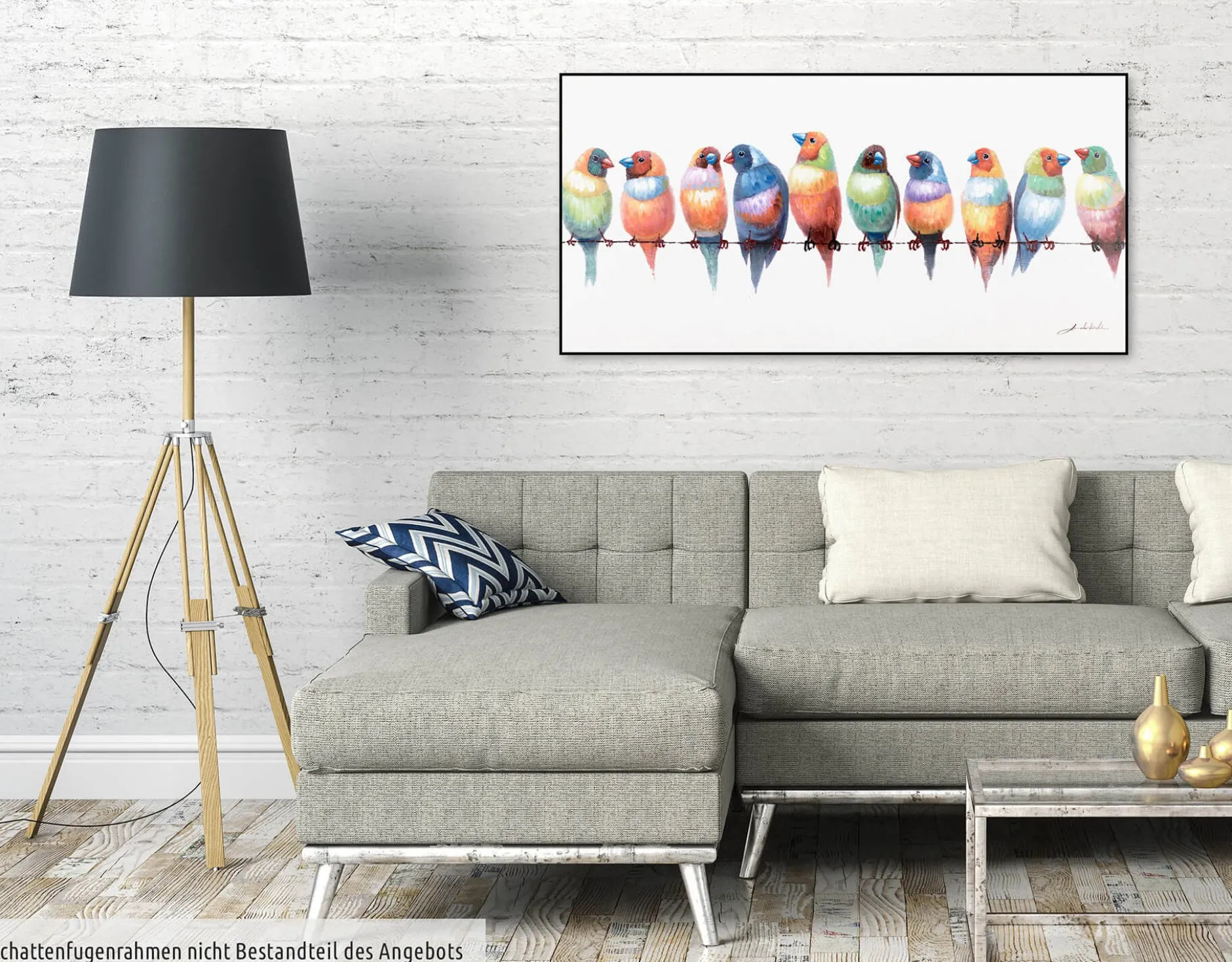 Kunstdruck 'Noisy Twitter'