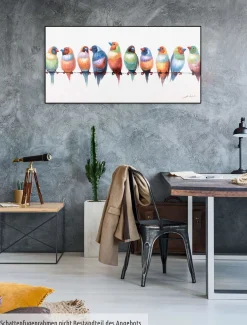 Kunstdruck 'Noisy Twitter'