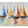 Kunstdruck 'Rainbow Regatta'